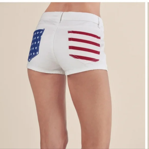 Venus by Lascana White Cotton Shorts - Picture 4 of 5